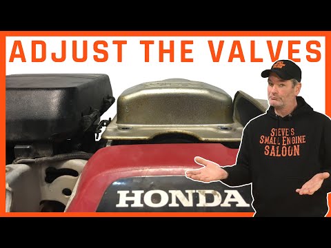 How To Adjust Or Set The Valves On A Honda GC Engine
