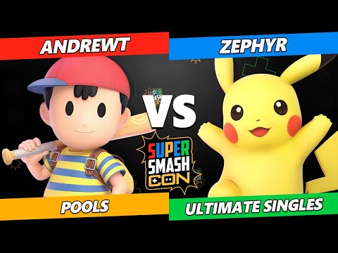 SSC 2022 - AndrewT (Ness) Vs. Zephyr (Pikachu, Palutena) Smash Ultimate Tournament