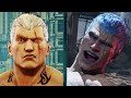 Tekken 8 Vs Tekken 7 Bryan Fury Comparison All Ending Cinematics 4K PC
