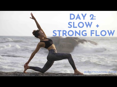 Slow + Strong Opening | DAY 2 YOGA CHALLENGE