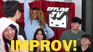 LilyPichu Reacts to OFFLINETV LEARNS IMPROV ft Will Neff