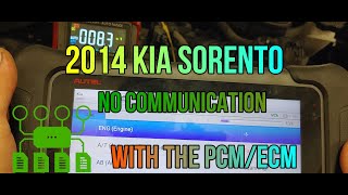 2014 Kia Sorento NO START- Pcm/ecm Diagnostics.