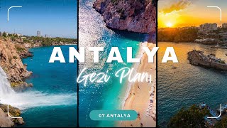 ANTALYA ŞEHİR MERKEZİN`DE GEZİLECEK YERLER I ANTALYA GEZİ PROGRAMI