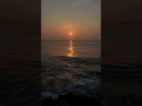 The best view of #sunrise at Blue Flag Beach Kovalam, Chennai. #beach #nature #chennai