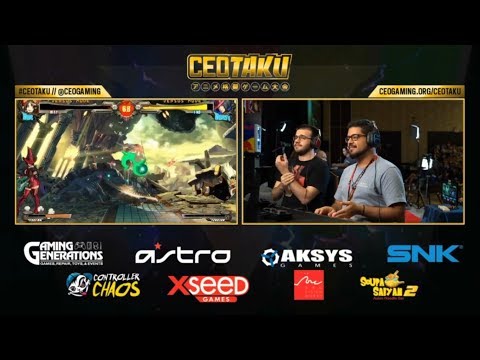 CEOTAKU 2019 GGXrD R2 Top 16 - FFXIV PLAYER vs RAD