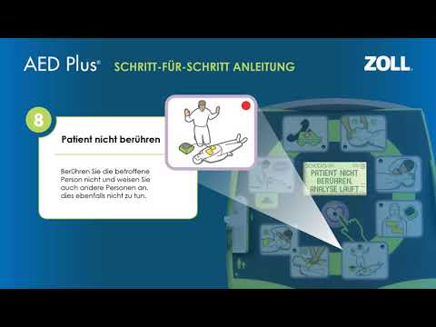 ZOLL AED Plus® Einführungsvideo Schritt für Schritt