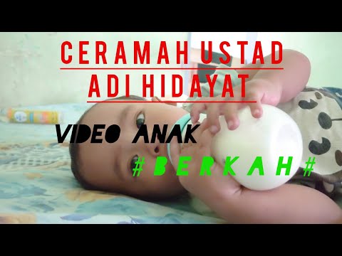 Video anak Inilah Tanda Manusia yang Umurnya Berkah - Ustadz Adi Hidayat