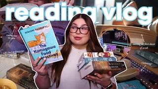READING VLOG | trying to find my first 5 ⭐ of the year, crochet projects, journaling, and cozy days!