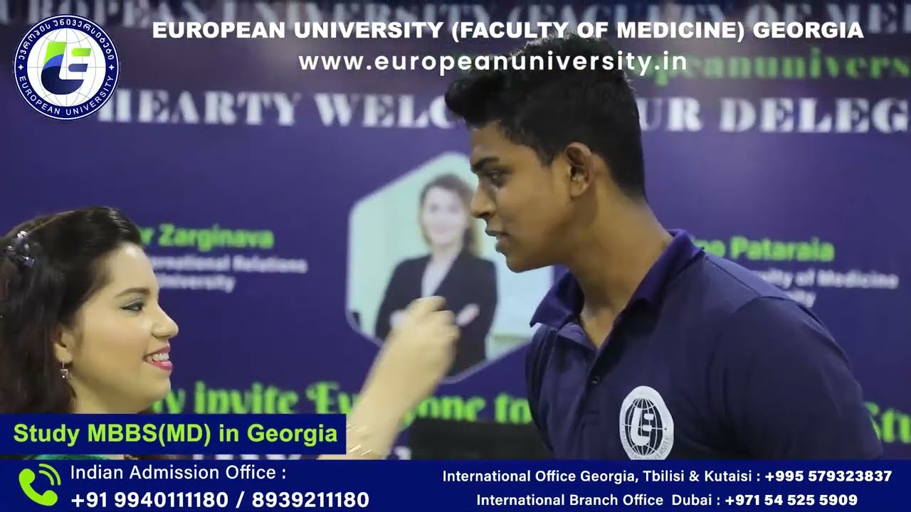 Student Migration European University Georgia Student Review | Study MBBS In Georgia Tbilisi