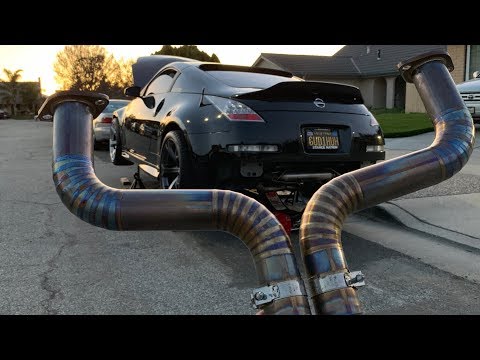 TOMEI Y PIPE FOR MY 350Z