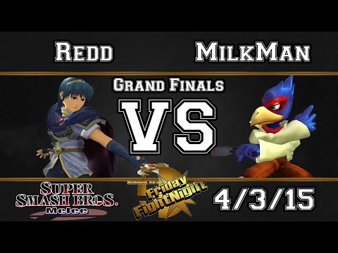 Friday FightNight! - VGBC | Redd (Marth) Vs Milkman (Falco) - SSBM Grand Finals - Melee
