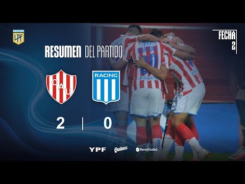 Copa Liga Profesional | Fecha 2 | resumen de Unión - Racing