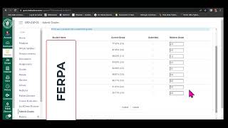 22 06 27 Submitting Midterm and Final Grades in Canvas at Glen Oaks Community College