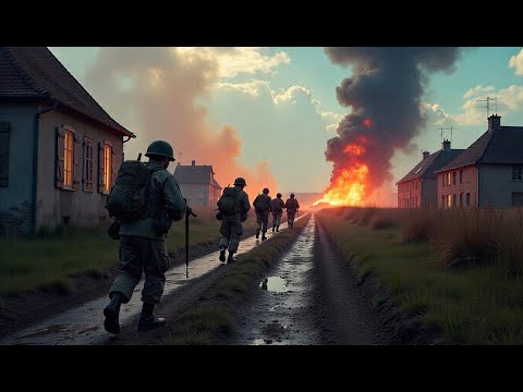 Easy Company Assaults the Guns at Brecourt Manor on D-Day - Animated