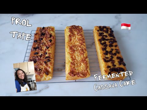 Summer Sweets: Prol Tape (Indonesian Cassava Cake)