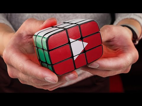 Je fais un bouton de lecture Youtube d'un Rubik's cube | 100 000 abonnés