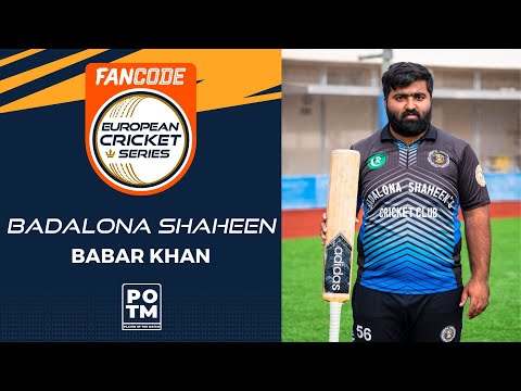 POTM: B.Khan - Match 18 - BSH vs HIS | Highlights | FanCode ECS Spain, Barcelona 2022 | ECS22.692