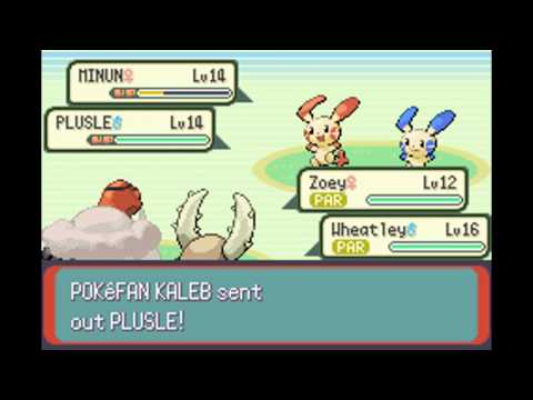 Let's Play Randomized Pokemon Emerald-Episode 30: Plusle And Minun