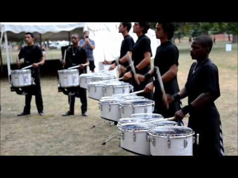 2011 Blue Devils Drumline Warmups