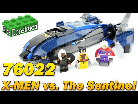 Vidéo LEGO Marvel 76022 : X-men contre les Sentinelles