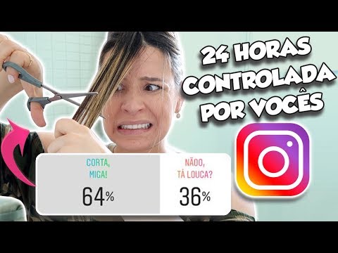 24 HORAS COM VOCÊS CONTROLANDO A MINHA VIDA Video