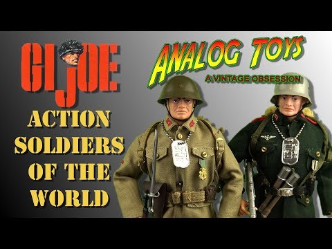 G.I. Joe - Action Soldiers of the World - Vintage Toy Review - Hasbro 1966 - Action Man