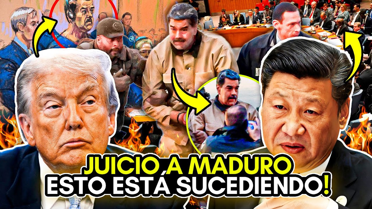 EMPEZÓ EL JUICIO de MADURO! CONTRATA a FAMOSO ABOGADO! CHINA ADVIERTE a ESTADOS UNIDOS con VENEZUELA