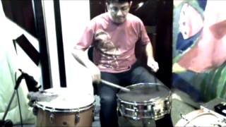 Drummer Xande Figueiredo playing School of Samba II