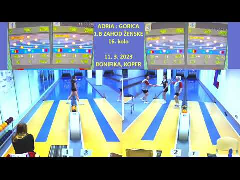 ADRIA:GORICA 1.B ZAHODE ŽENSKE 16.kolo