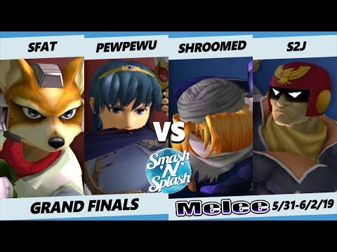 SNS5 SSBM - PewPewU & SFAT Vs. S2J & Shroomed - Smash Melee Doubles Grand Finals