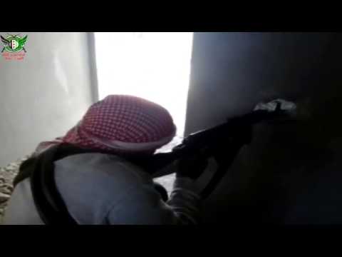 جولة على مرابطي الفوج 64 مشاة على جبهة قرية الثورة في ريف دمشق