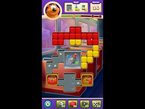 Toon Blast Level 7274 - NO BOOSTERS 🐻🐺🐱 | SKILLGAMING ✔️