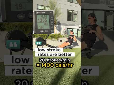 Burn 1400 Calories/Hour on the Rower
