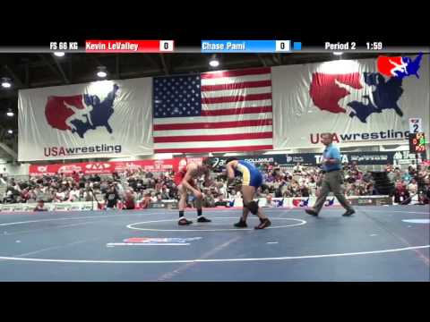 Kevin LeValley vs. Chase Pami at 2013 Las Vegas/ASICS U.S. Open