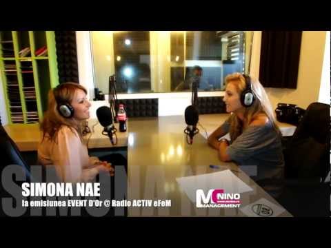 Simona Nae la Event D'Or @ RADIO ACTIV eFeM