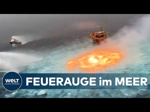 FEUERAUGE: Unterwasserbrand nach Pipeline-Leck im Golf von Mexiko