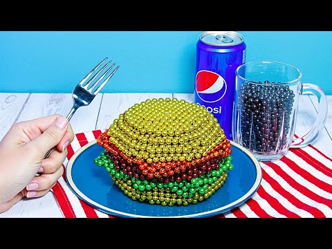 Magnet Challenge - Best of COOKING Compilation With ASMR Magnet Balls