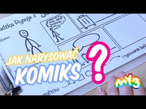 Jak narysować Komiks (My3 Rysuj z Nami) My3 - TV dla Dzieci