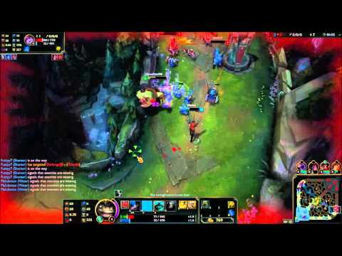 League of Legends: Missfortune and Tahm Kench Pro double kill