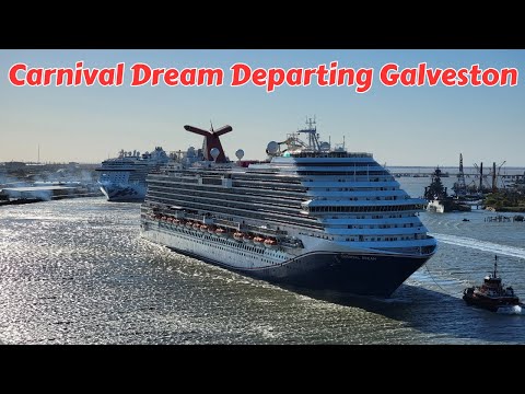 Thumbnail for Carnival Dream Departing Galveston Texas