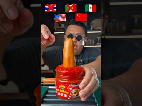 Sausages 🇹🇭🇮🇹🇲🇽🇺🇸🇨🇳 ASMR #mukbang #Bankii #funny