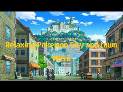 1 Hour of Relaxing Pokemon City and Town Music