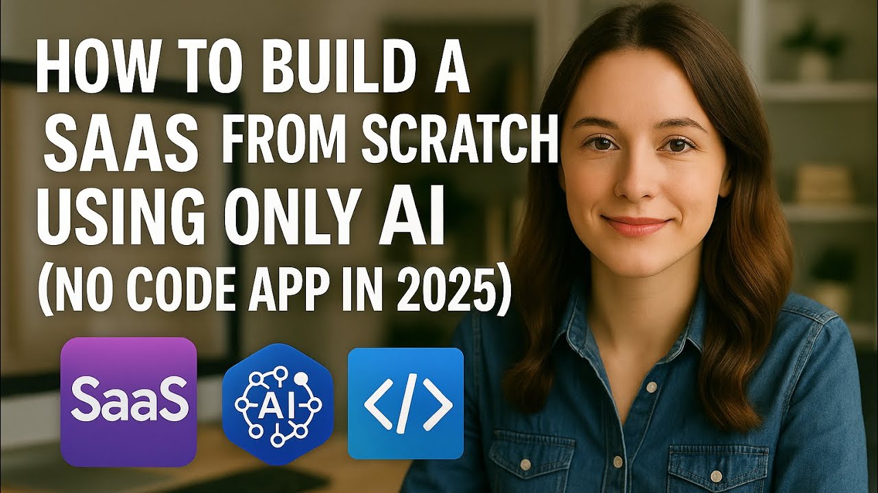 How to Build a SaaS From Scratch Using ONLY AI (No Code App in 2025) #saas #ai #howto