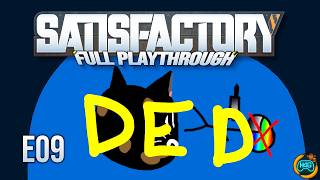 Exploring Caves, Big Creatures, and a Uranium Node | Satisfactory Ep. 9
