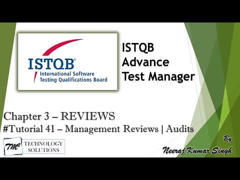 ISTQB Test Manager Introduction