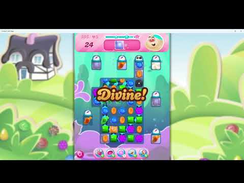 Candy Crush Saga Level 595 Completed | Audio Talkthrough | Free-to-Play Strategy & Tips