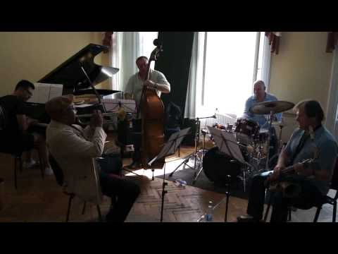 Wynton Marsalis rehearsing with Igor Butman Quartet