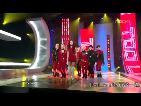 Live 中字Coed School男女共學   Too Late 10 10 09   YouTubeSnips