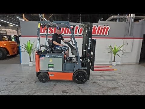 TOYOTA 8FBCU32 8-Series 6,500lb Electric #1254 - Forklift for Sale