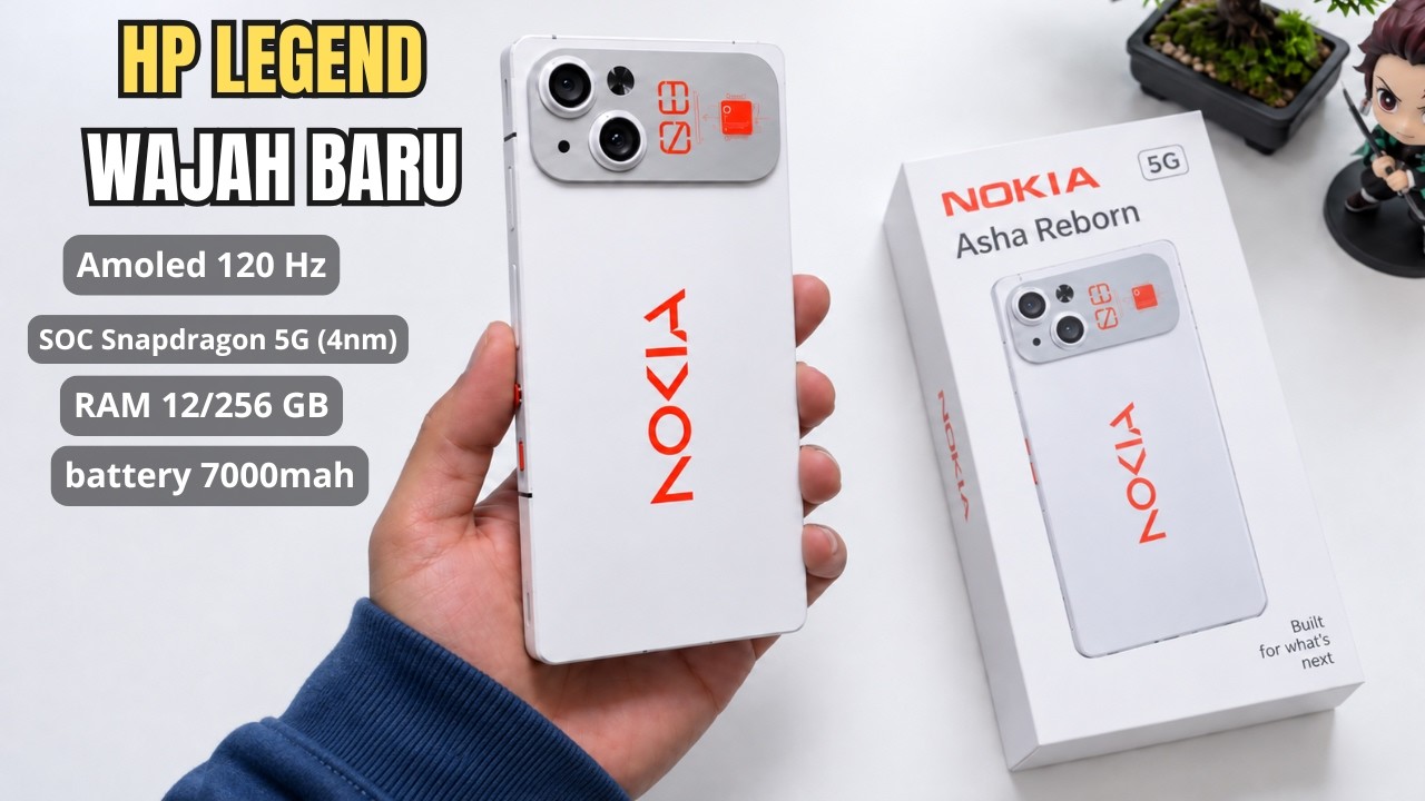 COMEBACK YANG GAK DISANGKA‼️NOKIA ASHA REBORN 5G 2026, BAKAL JADI KEJUTAN BESAR NOKIA?